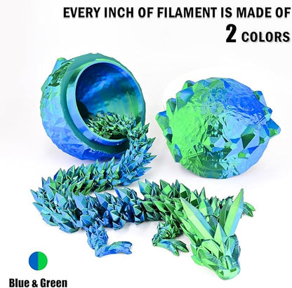 OVV3D PLA Filament 1.75mm, Silk PLA Dual Color Blue Green 3D Printer Filament - Image 3