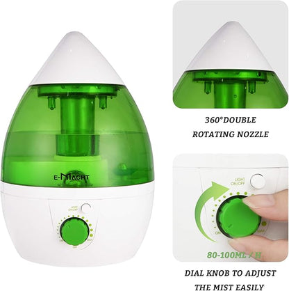 TRY & DO Small Plant Humidifier Indoor Up to 12 Hours 1L Air Humidifier - Image 4