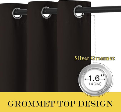 NICETOWN Blackout Window Curtain 90 inch Length - Image 6