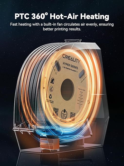 Creality Space Pi Filament Dryer Box, Double 360° Heating - Image 3