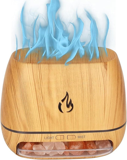 Ultrasonic Diffusers for Aromatherapy, Salt Rock Fragrance Oil Humidifier | - Image 8