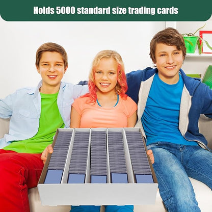 Yexiya 5000 Count Card Storage Boxes - Image 7