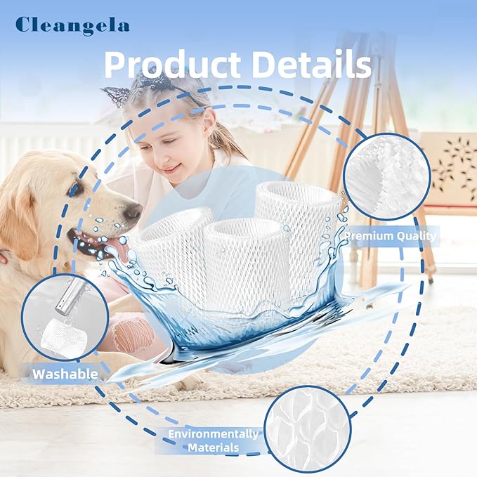 3 Pack Bedside Humidifier Filter Replacement Compatible - Image 5