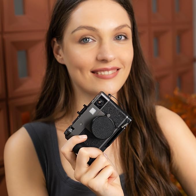 Fuji X Half Leather Texture Lens Cap, Aluminum Anti-Dust Anti-Scratches - Image 8
