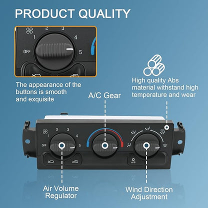 Front A/C Heater Climate Control Module Compatible - Image 4