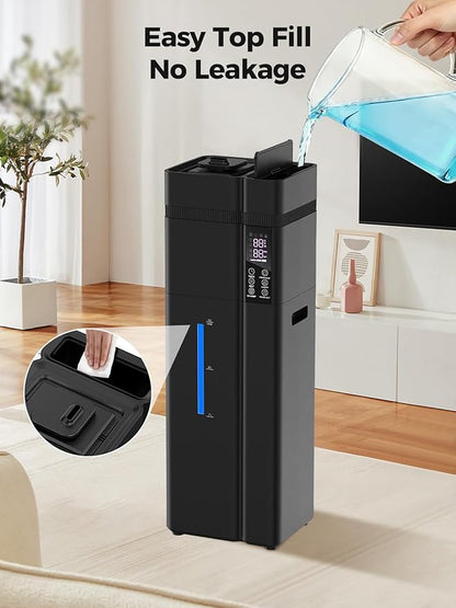 13L/3.43Gal Humidifier Large Room, 800ft² Coverage, 100H Runtime, Auto Humidity - Image 6