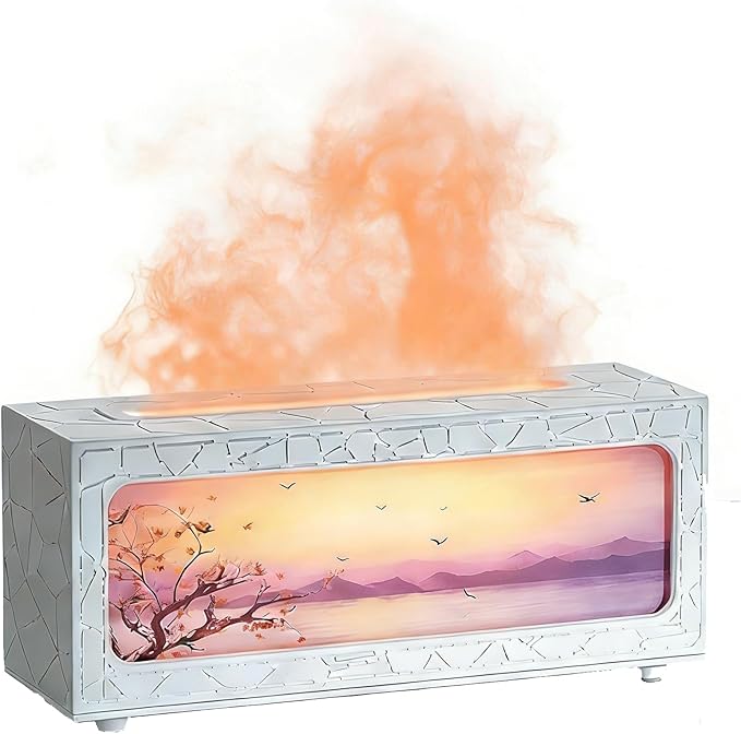 Fireplace Flame Essential Oil Diffuser by ITHUGE