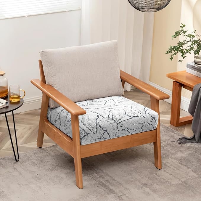 Fuloon Seat Cushion Covers, Stretch Couch Slipcovers Sofa Cushion Protective - Image 5