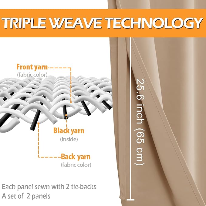 Hiasan Grommet Blackout Curtains - Image 4
