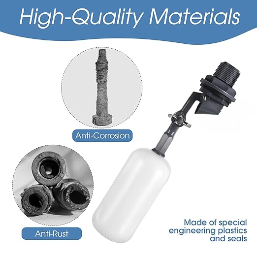 meekoo Float Ball Valve, 1.57 Inch Male Automatic Fill Feed Humidifier Tank - Image 4