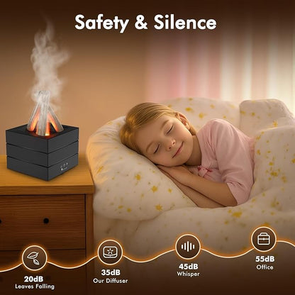 Essential Oil Diffuser, 280ML Ultrasonic Humidifier - Image 3