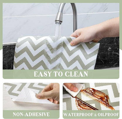 Glotoch Shelf Liner 12" x 20FT Non Adhesive Refrigerator, Drawer Liners - Image 6
