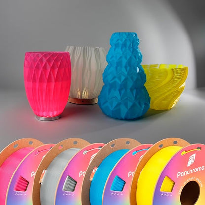 Polymaker Panchroma Translucent PLA Filament, Translucent Cyan 1.75mm 3D - Image 4