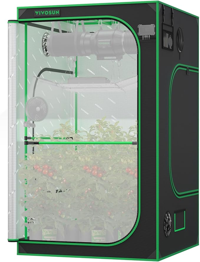 VIVOSUN P448 Advance PRO Grow Tent 4x4, by VIVOSUN