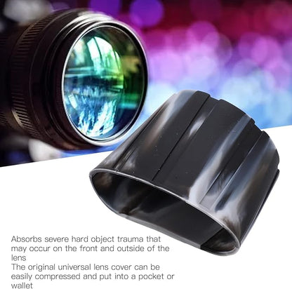 Buachois SLR Camera Silicone Lens Protective Cover, 65-110mm Universal SLR - Image 2