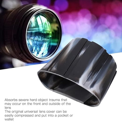 SLR Camera Silicone Lens Cover, Universal Lens Cap Camera Lens Caps Waterproof - Image 6