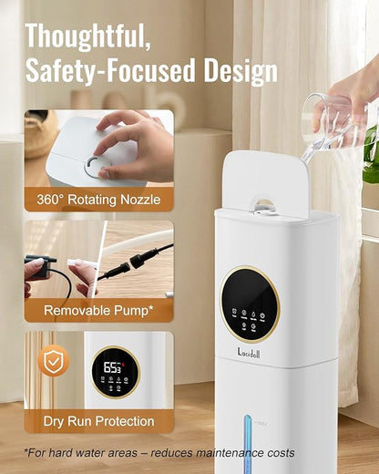 Humidifiers for Bedroom, 2.1Gal/8L Humidifier large room - Image 7