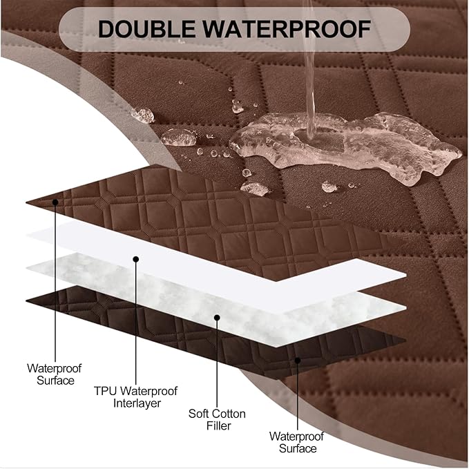 Smiry Reversible Waterproof Couch Covers - Image 2