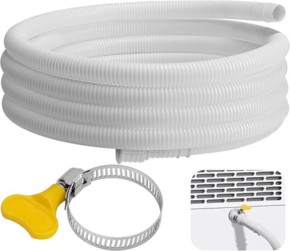 10 Ft Dehumidifier Drain Hose 3/4" FHT- Cuttable Leakproof Dehumidifier by Nkiy+Quen