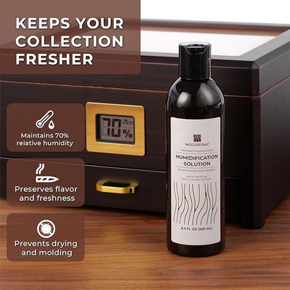 Woodronic 50/50 Humidor Solution, Premixed Propylene Glycol and Distilled Water - Image 2