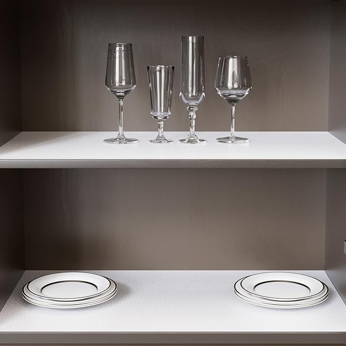 Shelf Liner for Kitchen Cabinets 24" x 360" Non-Adhesive Non-Slip Drawer Liners - Image 6