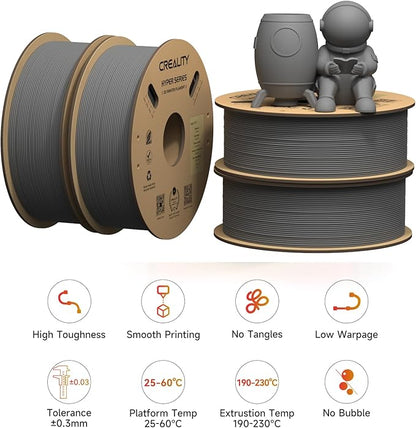 Creality 3D Printer Filament PLA 1.75mm, Creality Official Hyper PLA Filament - Image 2
