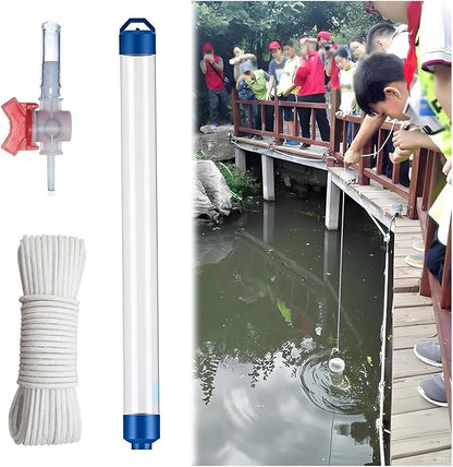 Lake Water Sample Collector 250 500 1000ml, PVC Water Sampling Device by Unknown