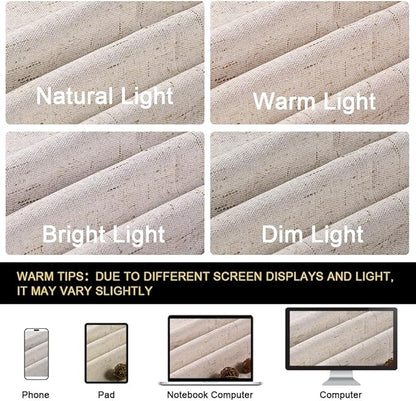 PrinceDeco 100% Blackout Curtains - Image 5