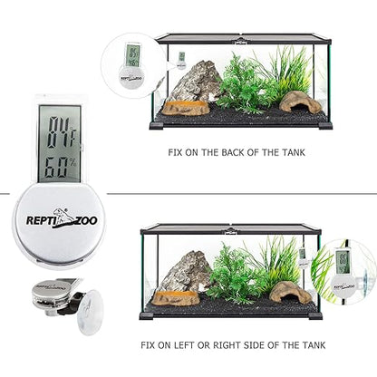 REPTI ZOO Reptile Thermometer Hygrometer - Image 2