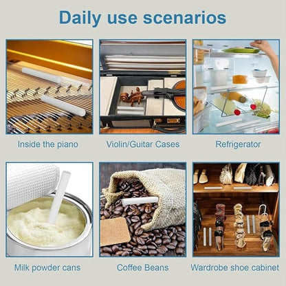 for Toys, Diatom Drying Rod Stick 5 Pcs Reusable Deodorizer Dehumidifier Dry - Image 3