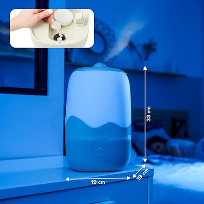 Babymoov Wave 3-in-1 Baby Humidifier, Easy Cleaning, Top Fill, XL Capacity - Image 3