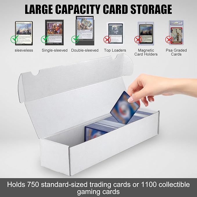 Trading Card Storage Box, Collectible Trading Cards - Image 3