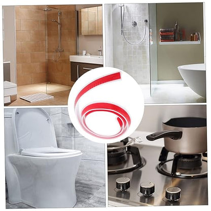 3pcs Water Retaining Strip Self-Adhesive Bathroom Kitchen Barrier Seal - Image 6