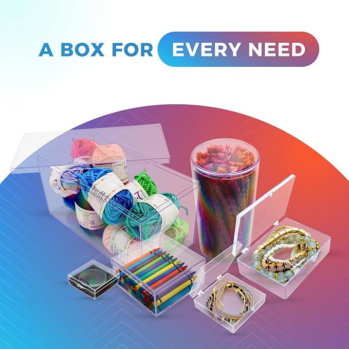 1 Clear Acrylic Box with Lid, 12.5"L x 8.5"W x 8.5"H, Made in USA, Diorama Box - Image 8