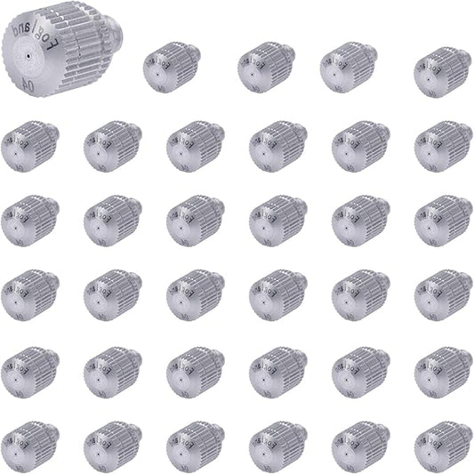Fogland Misting Nozzles for Cooling System:35pcs Clogging-Prevent Cleanable by Fogland