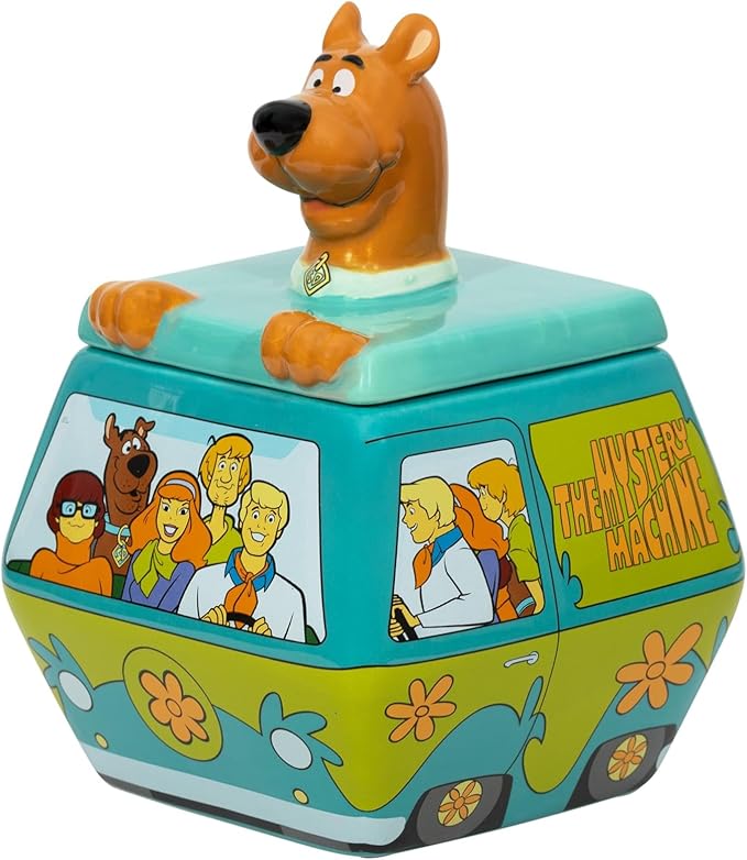 Silver Buffalo Scooby-Doo Mystery Machine Small Sculpted Ceramic Snack Jar by SilverBuffalo