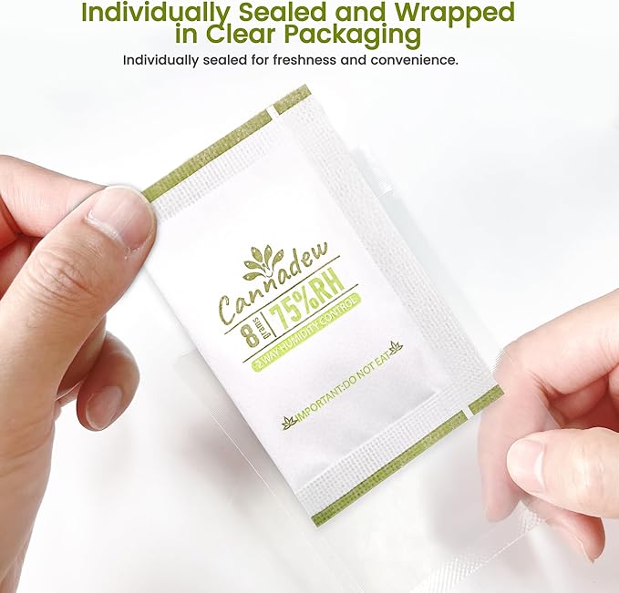 75% RH Cannadew 8g Two-Way Humidity Control Pack – Moisture Absorbers & - Image 7