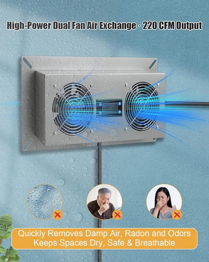 Crawlspace Ventilation Fan - Image 2