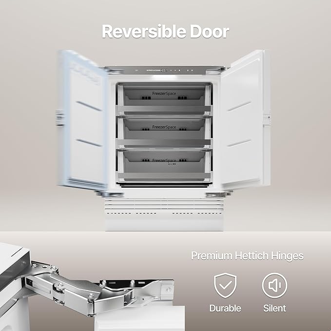 Ca'Lefort Undercounter Panel Ready Freezer -11°F to 7°F, Built-in All Freezer - Image 6