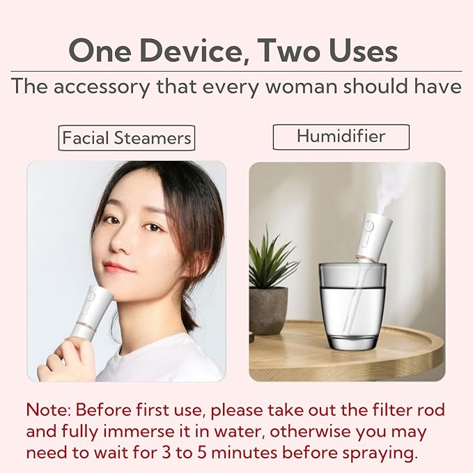 Portable Small Humidifier Dual Nozzle - Image 2