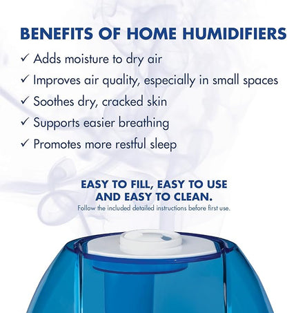 Thera|Care Cool Mist Ultrasonic Humidifier | - Image 7