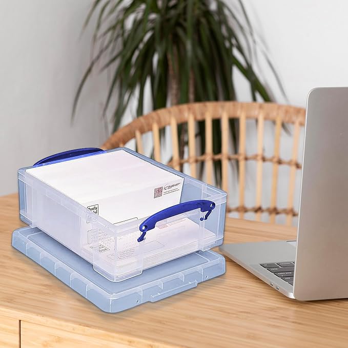 Really Useful Box Stackable 8.1 Liter Plastic Storage Container Bin - Image 4