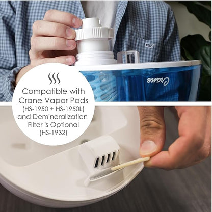 Crane Droplet Ultrasonic Teardrop Cool Mist Air Humidifier, 0.5 Gallon - Image 6