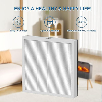 2 Pack AH300 True HEPA Air Filter Replacement Compatible - Image 3
