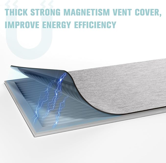 2 Pack Strongest Magnetic Vent Covers 5.5"x12", Magnet Cover - Image 2
