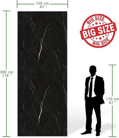 Marble Peel and Stick Waterproof Wall Paneling, Covers 38.75 Sq. Ft. - Image 2