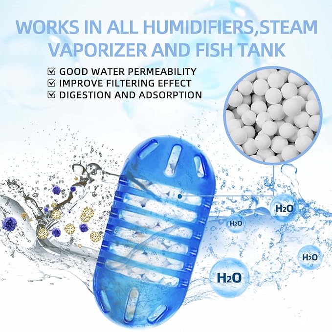 15 Pack Universal Humidifier Cleaner, Demineralization Cartridge - Image 3