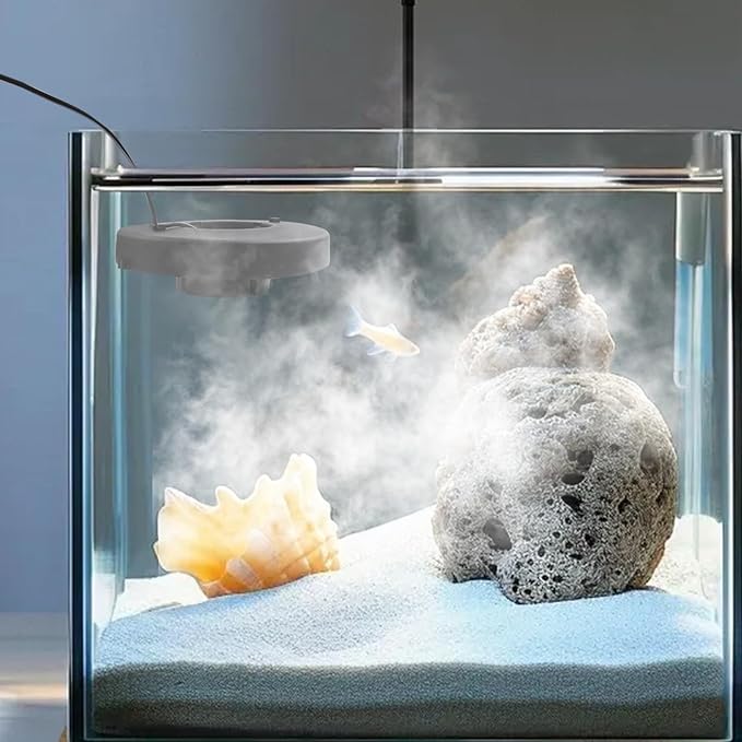 Ultrasonic Mist Maker 3 Head Ultrasonic Fogger Mist Maker Air-cooled Fog - Image 6