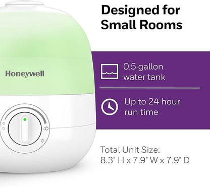 Honeywell Ultra Glow Light Changing Humidifier and Diffuser – Cool Mist - Image 6