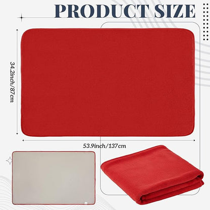 1 Pcs Couples Waterproof Mat 54 x 34 in Lover Reusable Stainproof Blanket Quiet - Image 2
